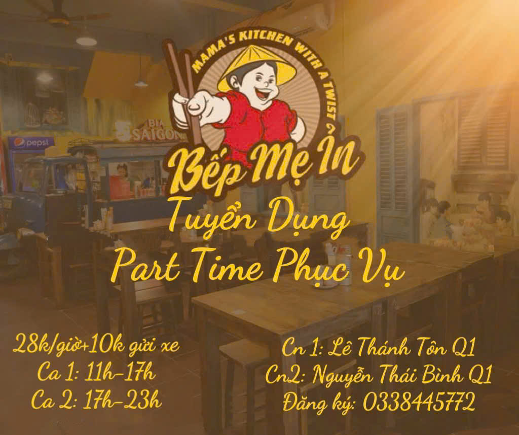 TUYỂN DỤNG NHÀ HÀNG